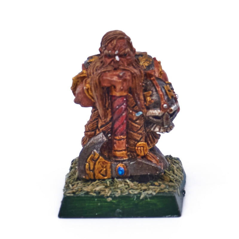 Dwarfs - Dwarf Lord with Great Weapon (Metal) (04483) - Used