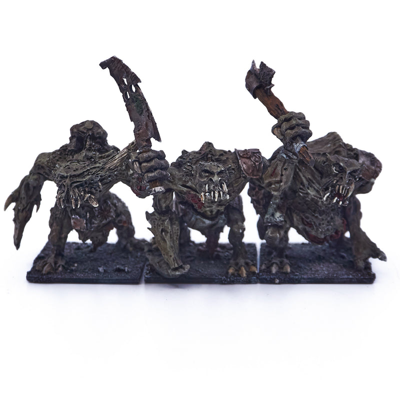 Warriors of Chaos - Bile Trolls of Chaos (Resin) (05550) - Used