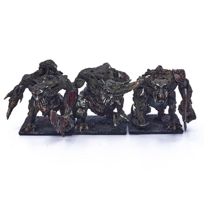 Warriors of Chaos - Bile Trolls of Chaos (Resin) (05551) - Used