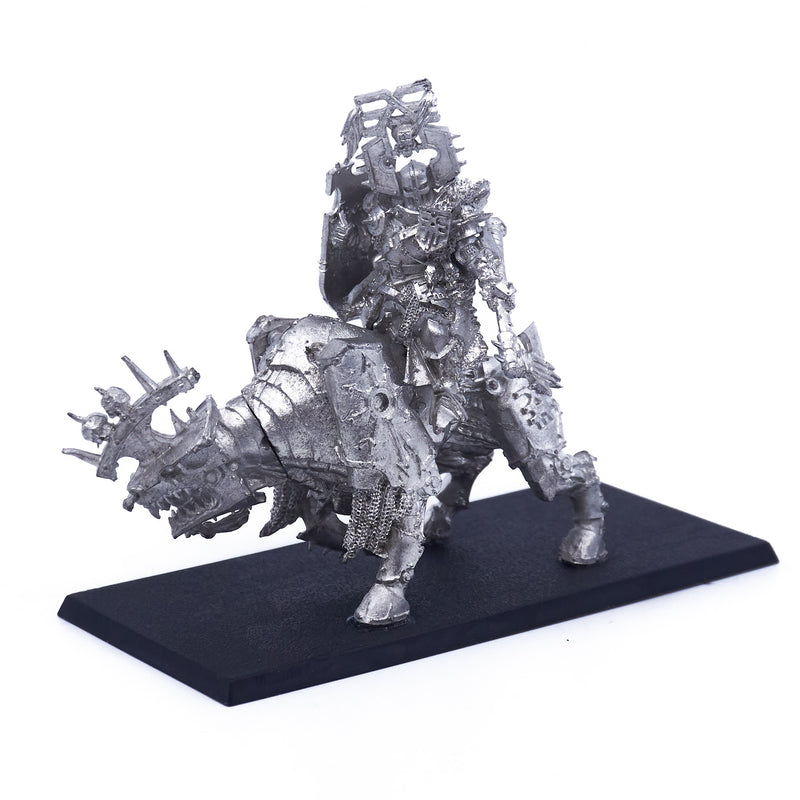 Warriors of Chaos - Lord of Khorne on Juggernaut (Metal) (05565) - Used