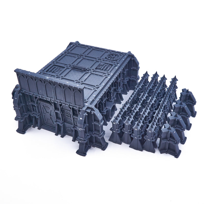 Terrain - Battlezone: Fronteris - STC Hab-Bunker and Stockades (05712) - Used