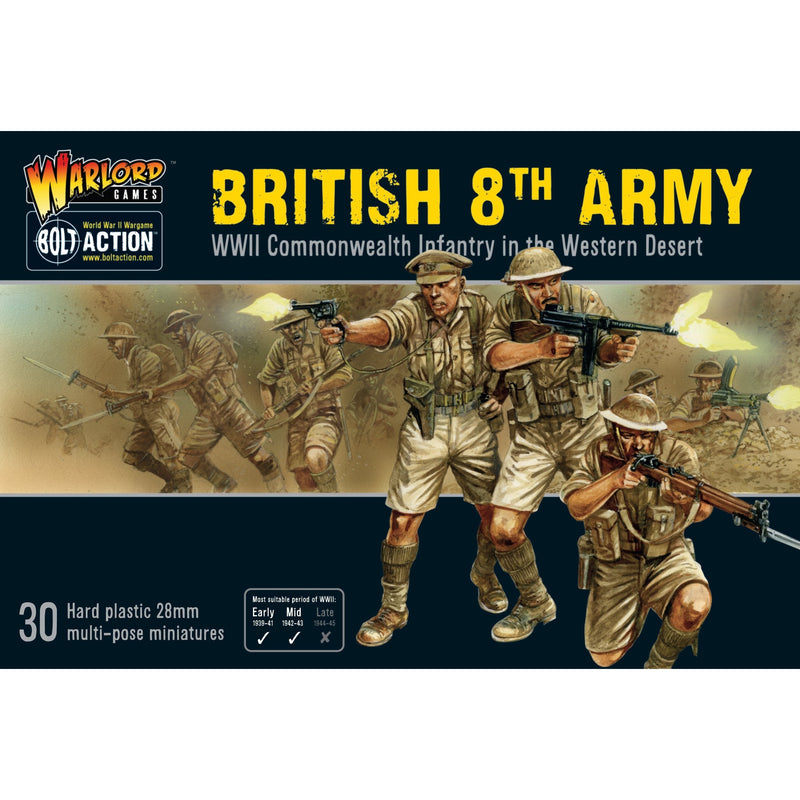 Bolt Action British 8th Army Infantry ( 402011015 )