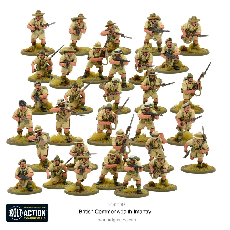 Bolt Action British Commonwealth Infantry ( 402011017 )