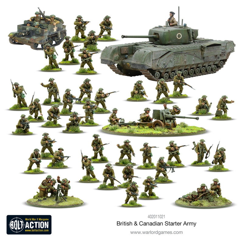 Bolt Action Starter British & Canadian Army (1943-45) ( 402011021 )