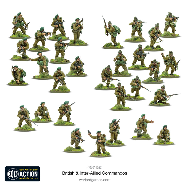 Bolt Action British & Inter-Allied Commandos ( 402011022 )