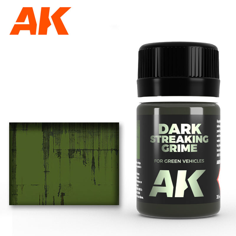 AK Enamel Effects: Dark Streaking Grime (AK024)