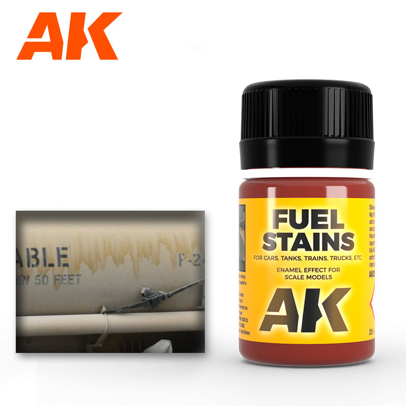AK Enamel Effects - Fuel Stains (AK025)