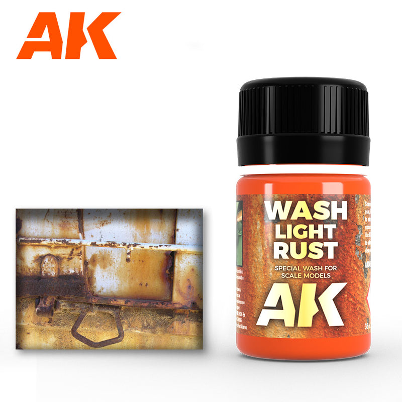 AK Enamel Wash: Light Rust (AK046)