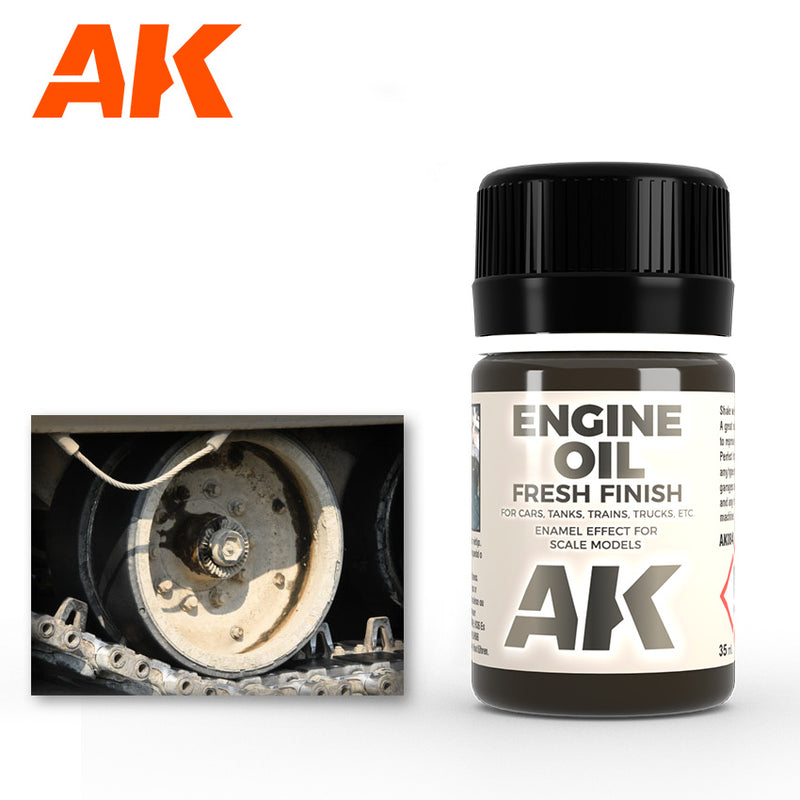 Ak Enamel Effects: Fresh Engine Oil (AK084)