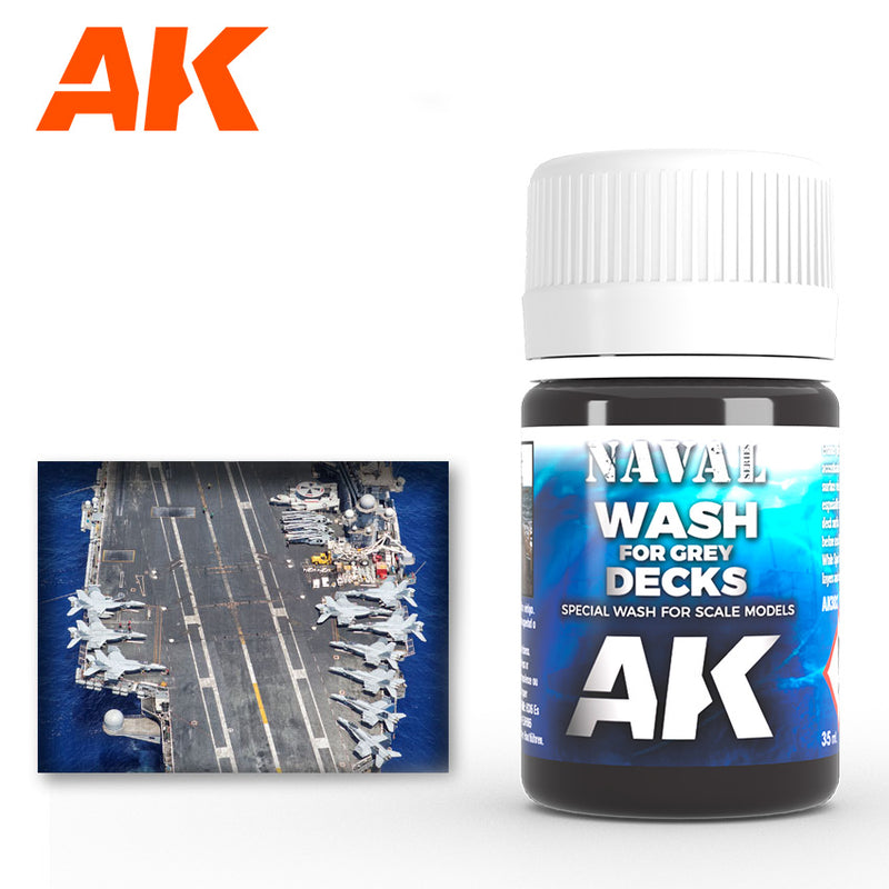 AK Enamel Wash - Grey Decks (AK302)