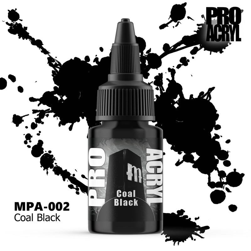 Pro Acryl - Coal Black (MPA-002)