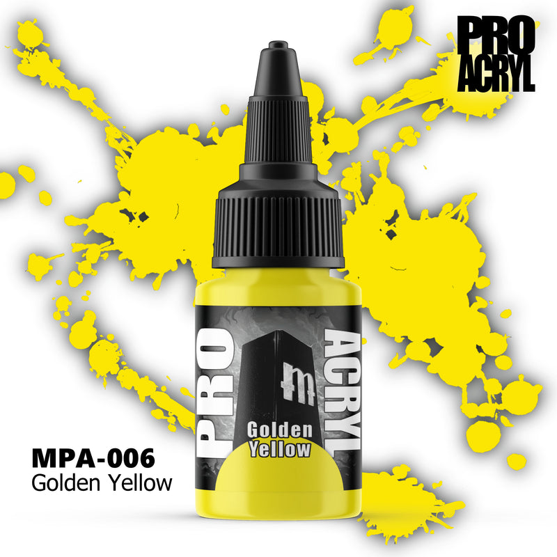 Pro Acryl - Golden Yellow (MPA-006)