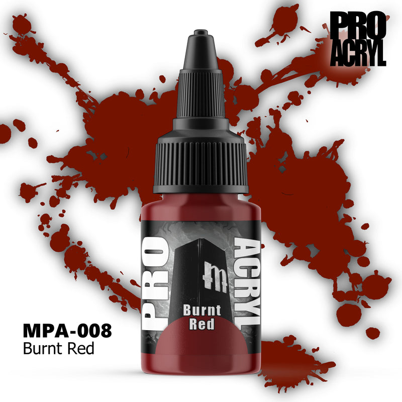 Pro Acryl - Burnt Red (MPA-008)