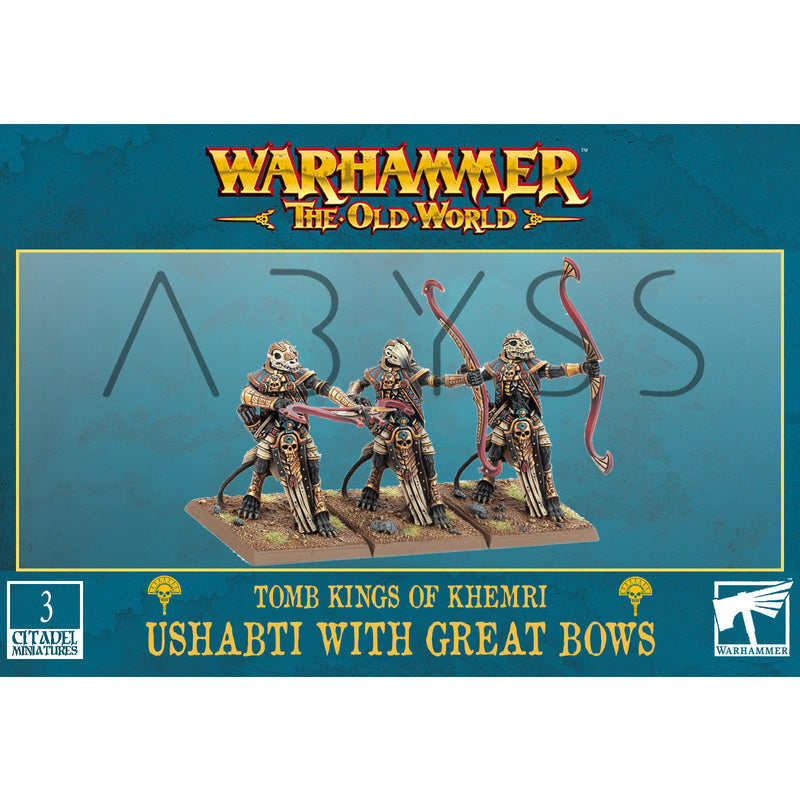 Tomb Kings - Ushabti with Great Bows (Metal) ( 7008-W )