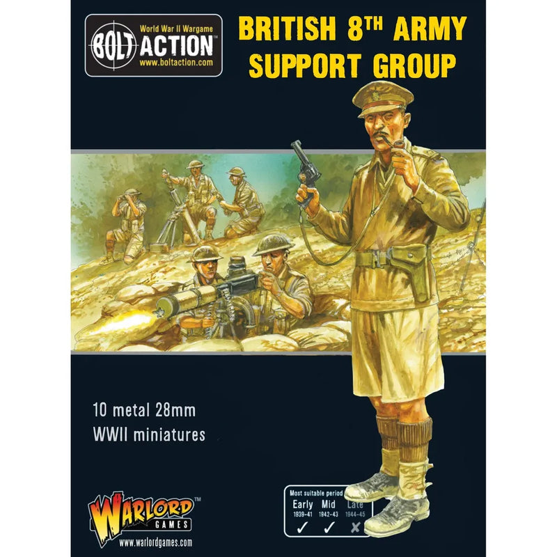 Bolt Action - British 8th Army Support Group ( 402211009 )