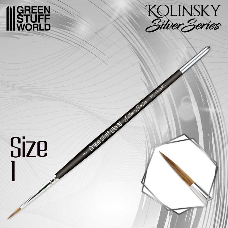 GSW Brushes - Silver Series Kolinsky