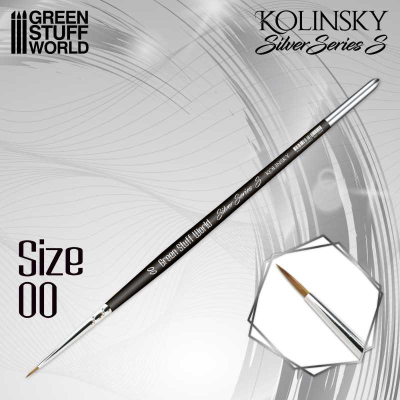 GSW Brushes - Silver Series Kolinsky S-Type