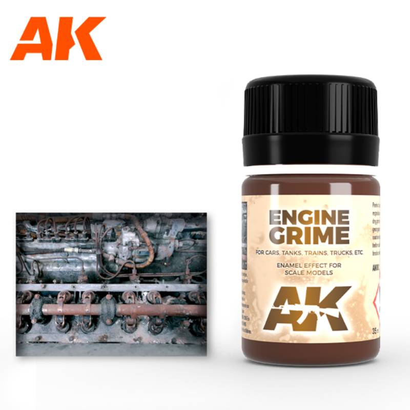 AK Enamel Effects - Engine Grime (AK082)