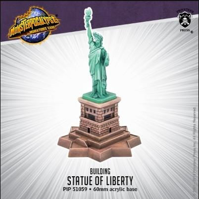 Monsterpocalypse: Building - Statue of Liberty - pip51059 - Used