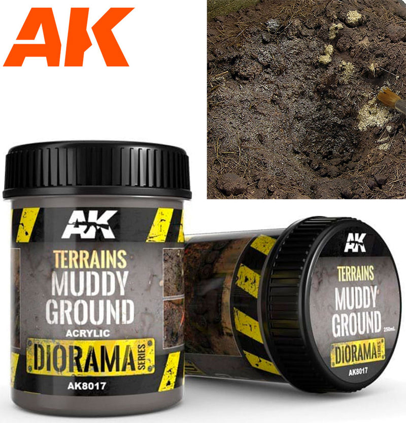 AK Diorama Terrains - Muddy Ground (AK8017)