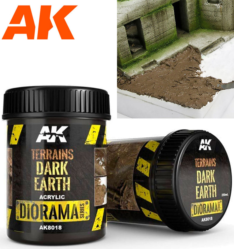 AK Diorama Terrains - Dark Earth (AK8018)
