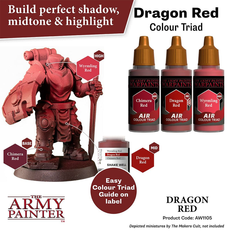 Warpaints Air: Dragon Red ( AW1105 )