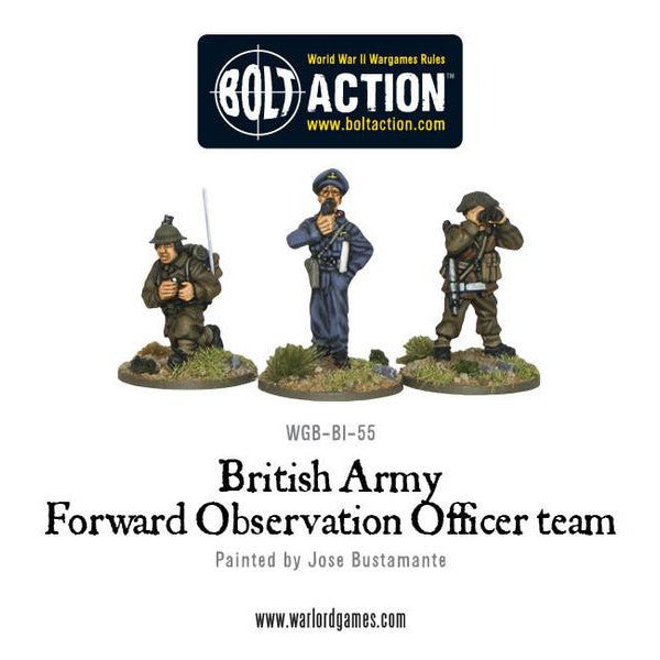 British Army Foward Observation Officer Team (Metal) (Wgb-Bi-55)