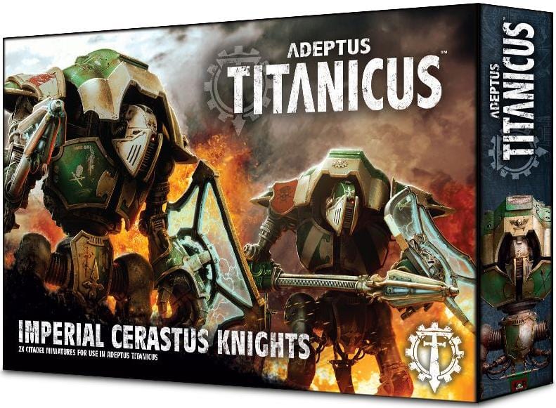 Adeptus Titanicus: Imperial Cerastus Knights ( 400-19-W ) - Used