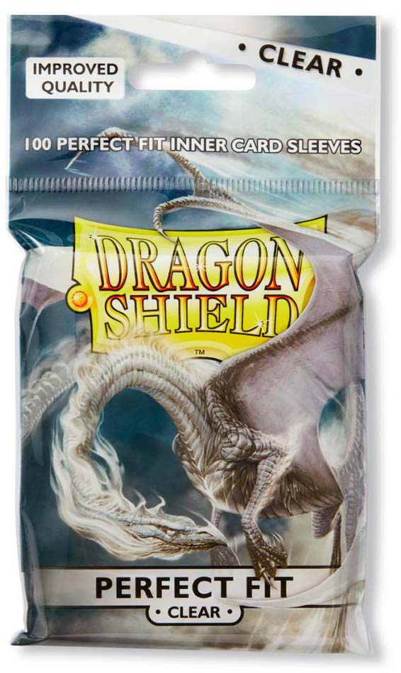 Dragon Shield Perfect Fit Sleeves - Clear 100ct (AT-13001)