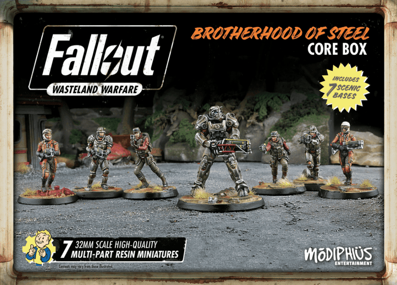 Fallout Wasteland Warfare: Brotherhood of Steel Core Box