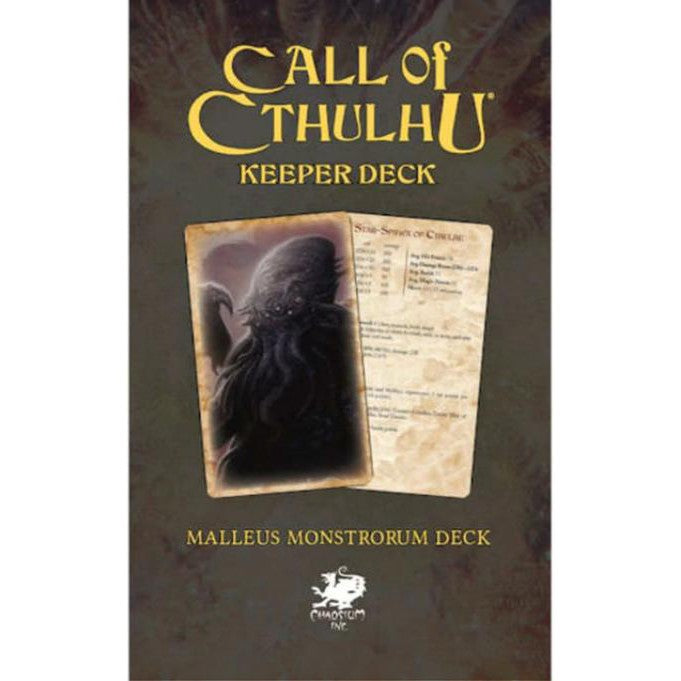 Call Of Cthulhu 7th - Keeper Deck: Malleus Monstrorum
