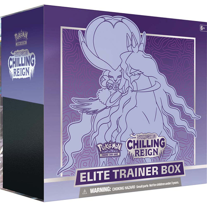 Pokemon Elite Trainer Box - Sword & Shield: Chilling Reign (Shadow Rider Calyrex)