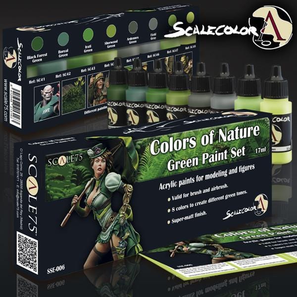 Scalecolor - Colors of Nature Green ( SSE-006 )