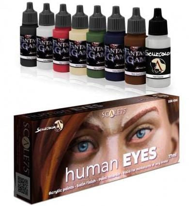 Scalecolor - Human Eyes Paint Set (SSE-056)