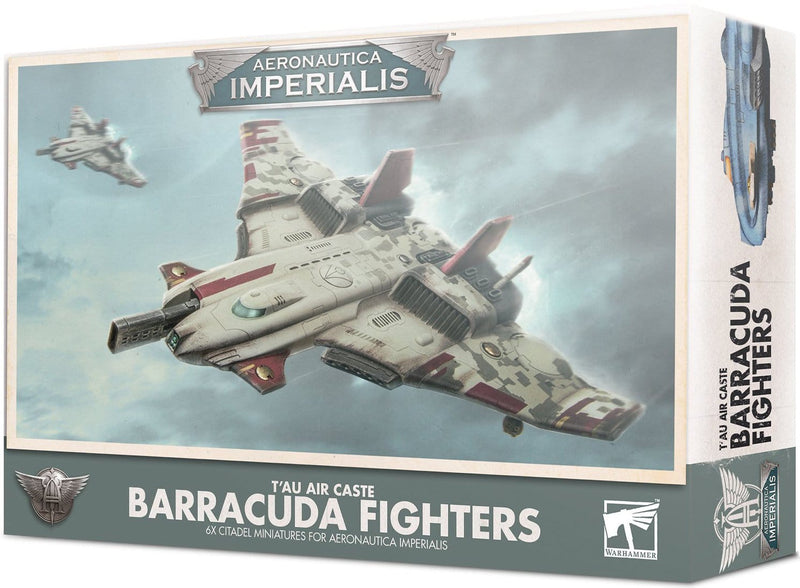 Aeronautica Imperialis: Tau Air Caste Barracuda Fighters ( 500-29 ) - Used