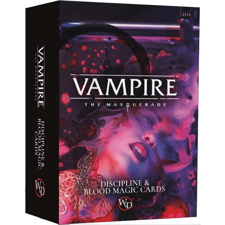Vampire the Masquerade Discipline & Blood Magic Cards