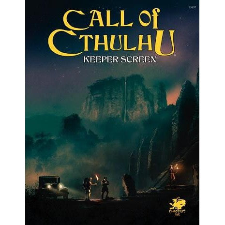 Call of Cthulhu 7th - Keeper Screen Pack
