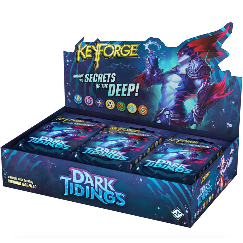 Keyforge - Dark Tiding Archon Deck Display