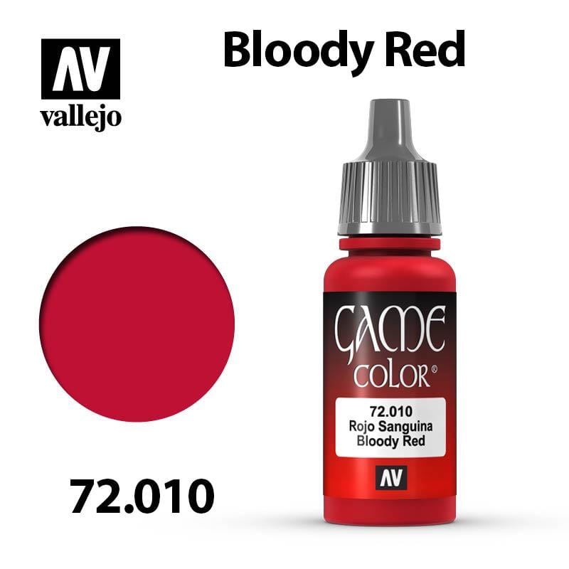 Vallejo Game Color - Bloody Red 17ml - Val72010