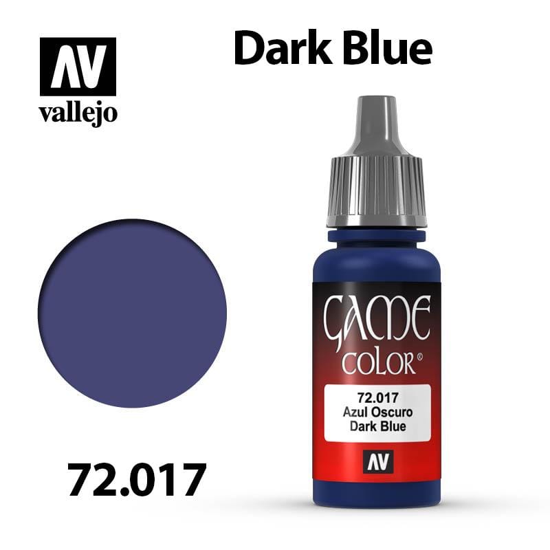 Vallejo Game Color - Dark Blue 17ml - Val72017