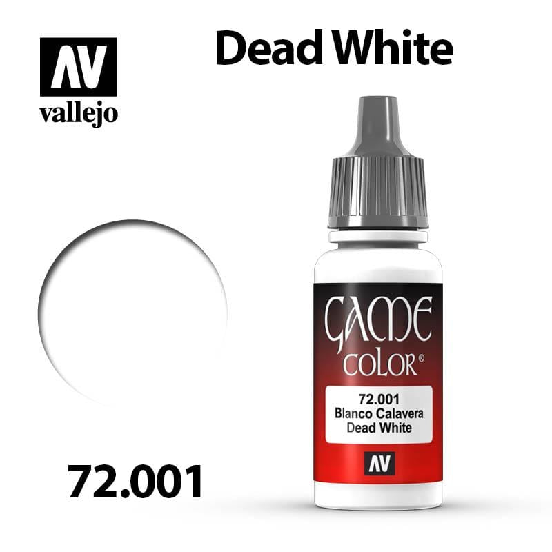 Vallejo Game Color - Dead White 17ml - Val72001