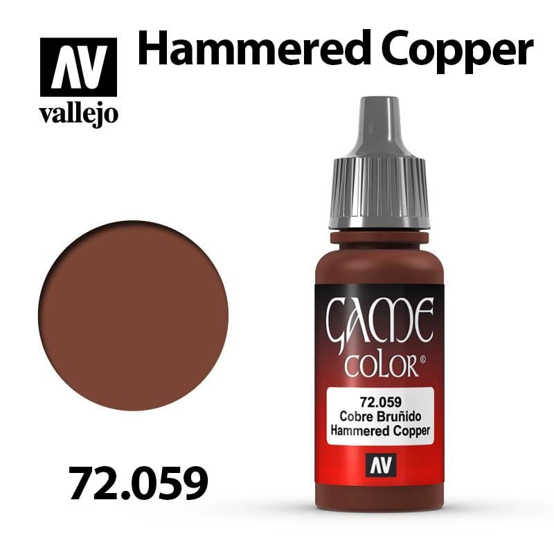 Vallejo Game Color - Hammered Copper 17ml - Val72059