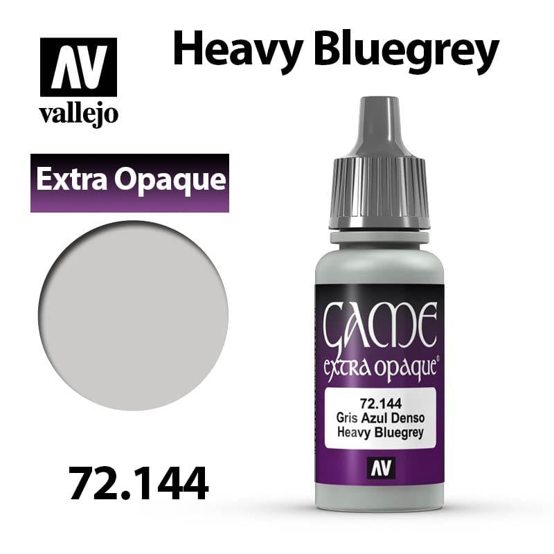 Vallejo Game Extra Opaque - Heavy Bluegrey 17ml - Val72144