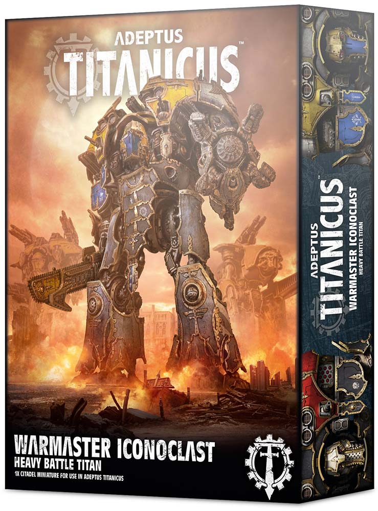 Adeptus Titanicus: Warmaster Iconoclast Heavy Battle Titan ( 400-45 )