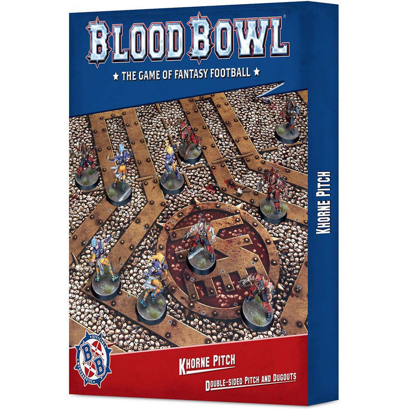 Blood Bowl Pitch - Khorne Pitch & Dugouts ( 202-18 )