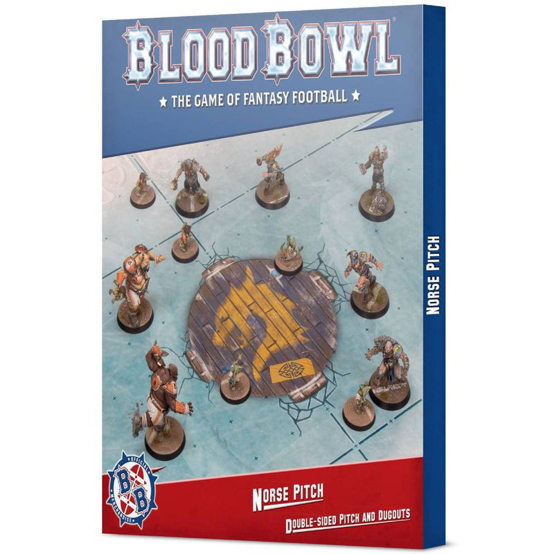 Blood Bowl Pitch & Dugouts - Norse Team ( 202-23 )