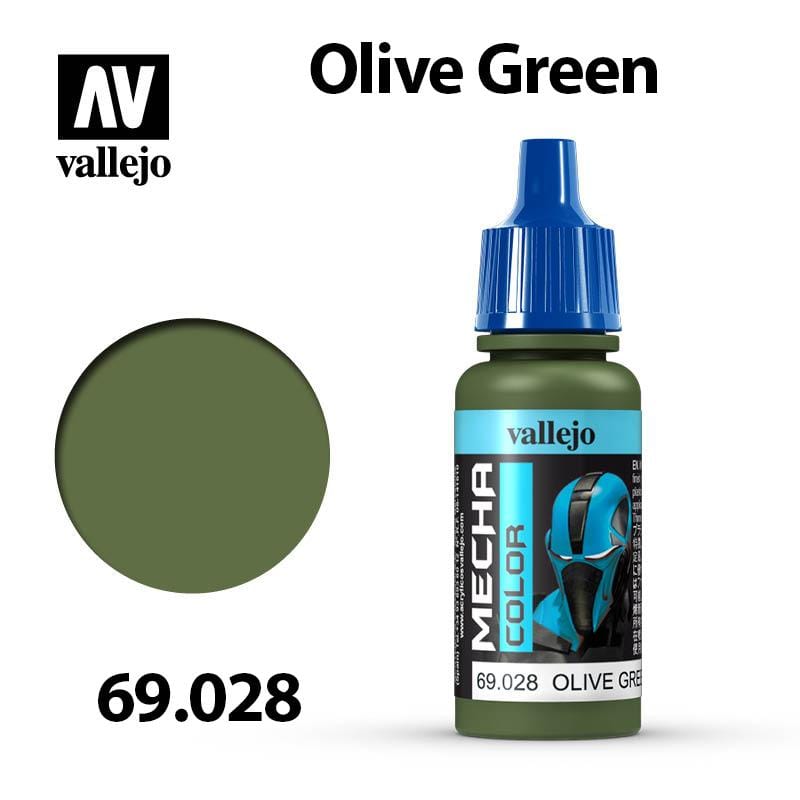 Vallejo Mecha Color - Olive Green 17ml - Val69028