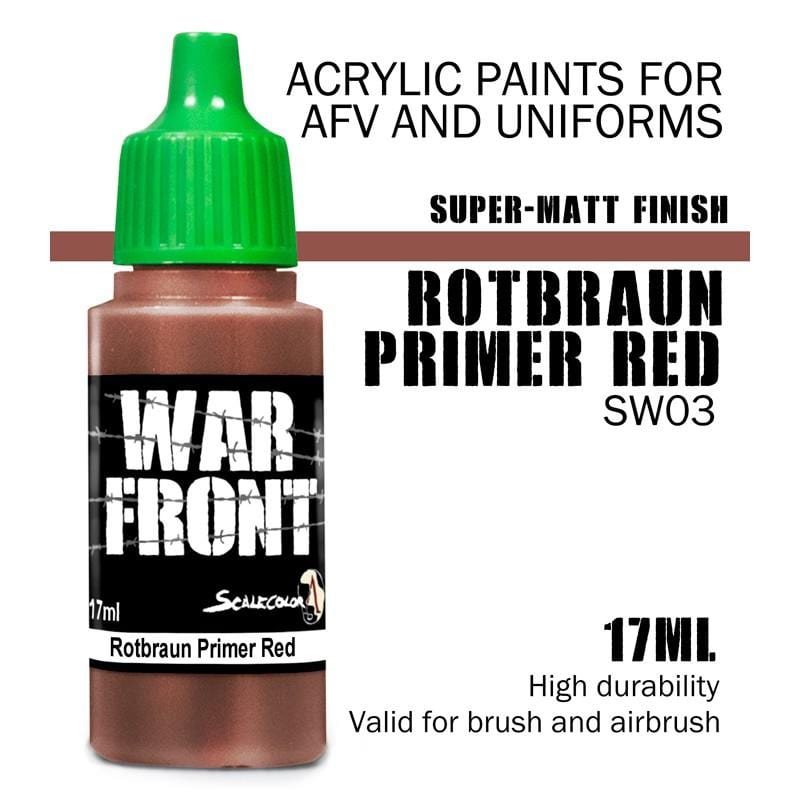 Warfront - Rotbraun Primer Red ( SW03 )