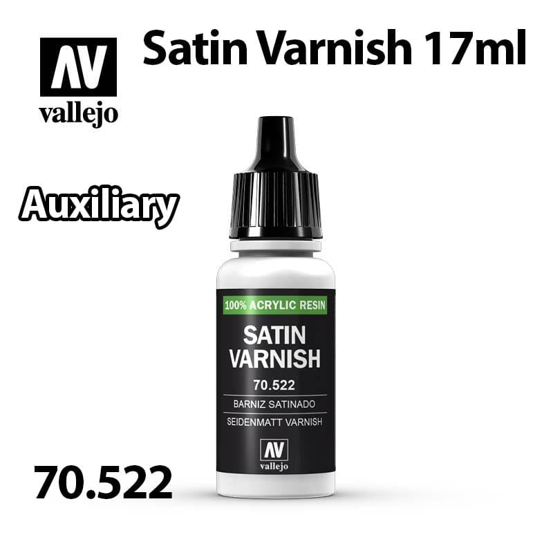 Vallejo Auxiliary - Satin varnish 17ml - Val70522