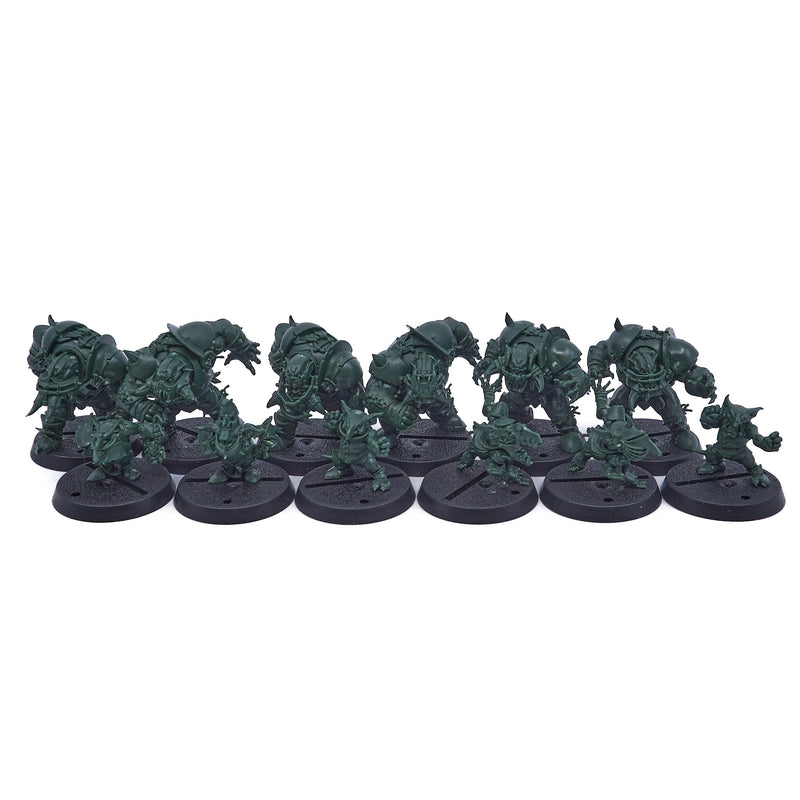 Blood Bowl - Black Orc Blood Bowl Team: The Thunder Valley Greenskins (02852) - Used